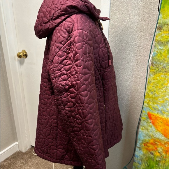 Kate Spade ♠️ Blackberry Quilted Puffer Jacket - Picture 9 of 14